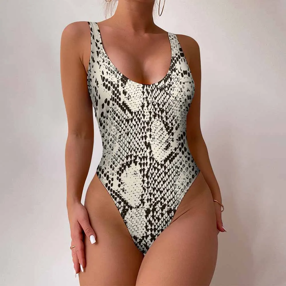 2023 NOUVEAU maillot de bain 1 pièce pour femme LT3214 personnalisé avec photo logo motif texte (conception une image) – Image 2