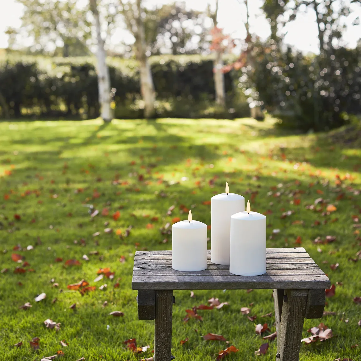 Bougie d'Extérieur à LED TruGlow® de 12,5cm – Image 4