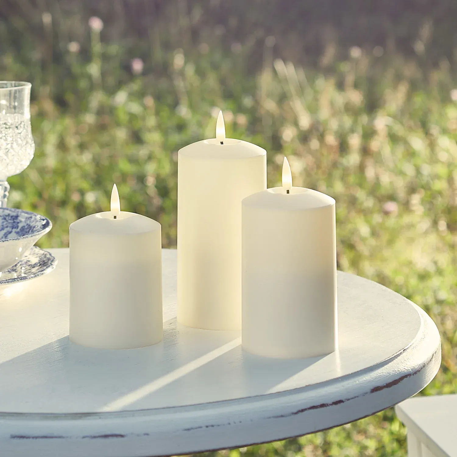 Lot de 3 Bougies d'Extérieur à LED TruGlow® – Image 9