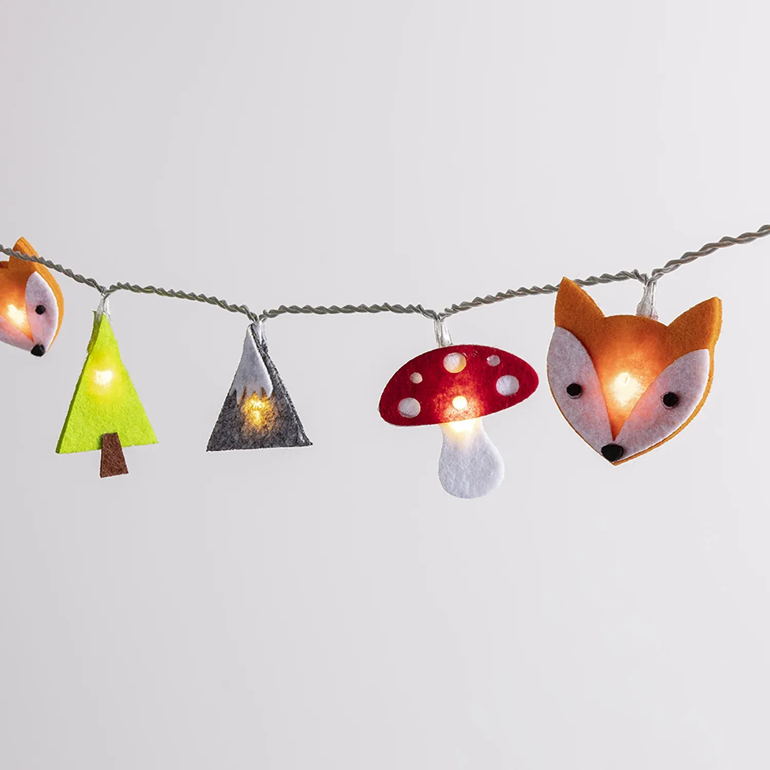 Guirlande Lumineuse Enfant en Feutre Woodland à 30 LED