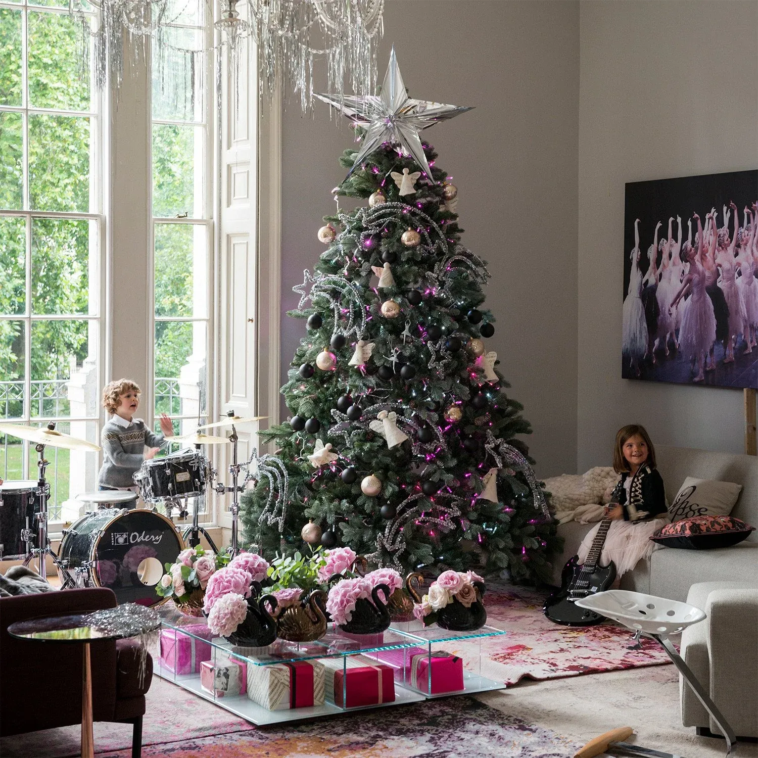 Guirlande Lumineuse Core Connect 20m 200 LED Rose Câble Transparent Raccordable – Image 4