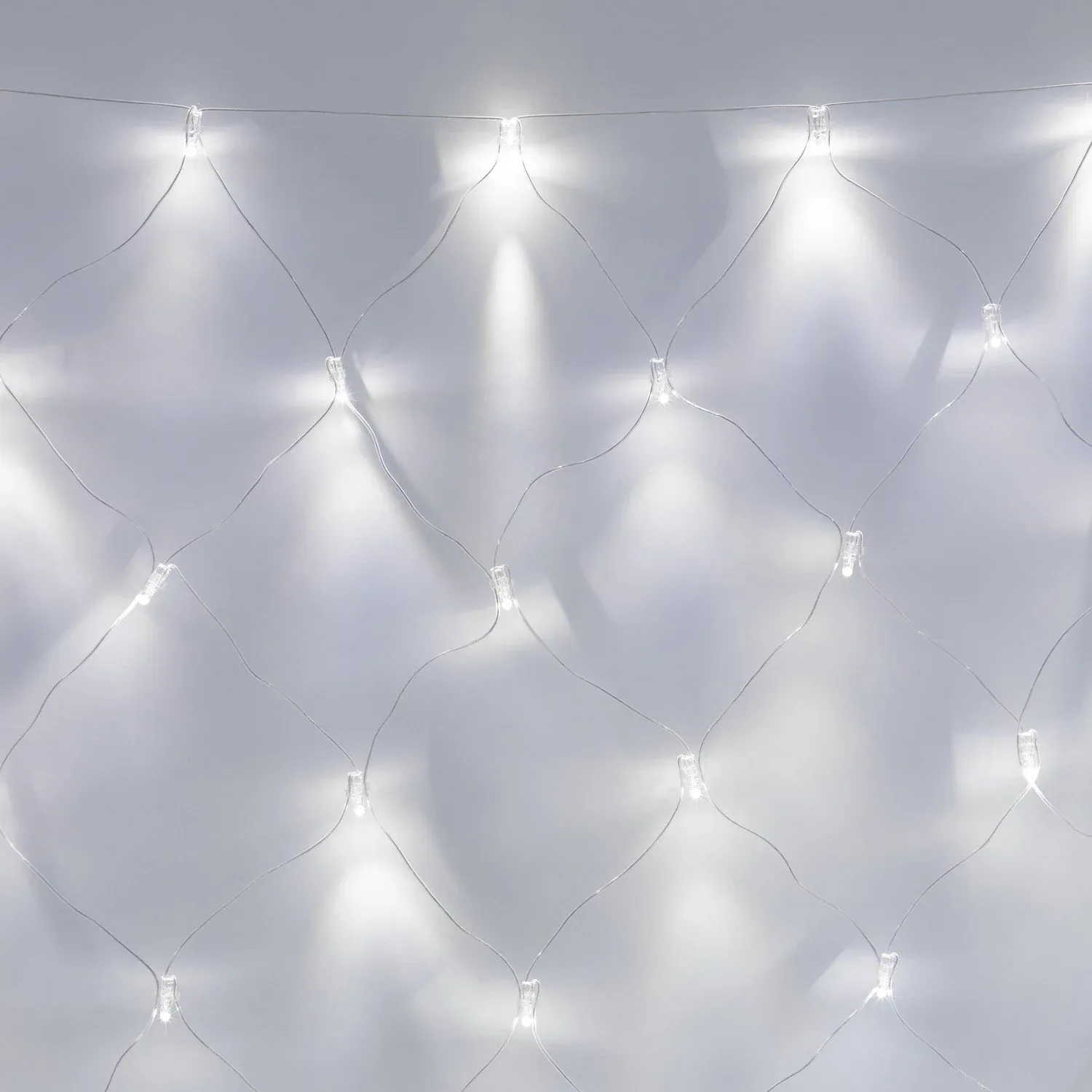 Filet Lumineux Core Connect 4m x 2m 280 LED Blanche Câble Transparent Raccordable – Image 4