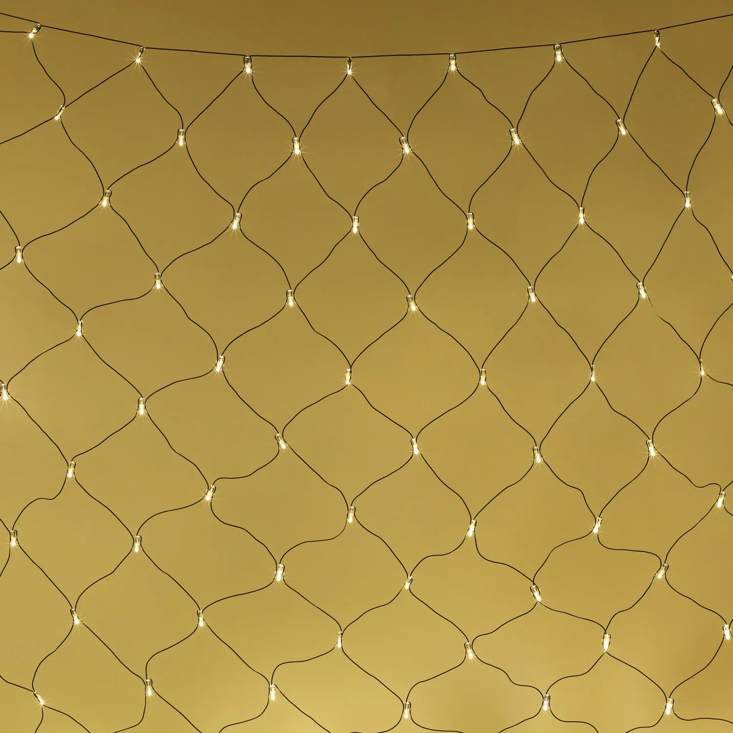 Filet Lumineux Core Connect 2m x 2m 140 LED Blanc Chaud Câble Vert Raccordable – Image 5