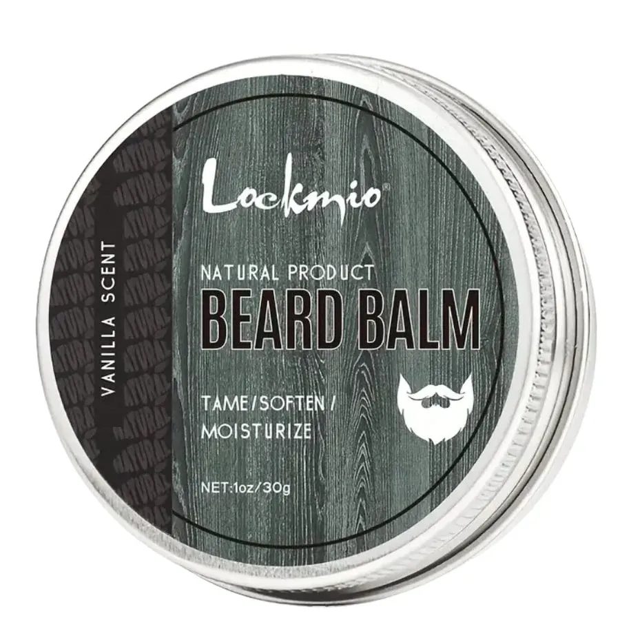 Baume à Barbe au Squalane - Hydratant & Nourrissant - Parfum Vanille