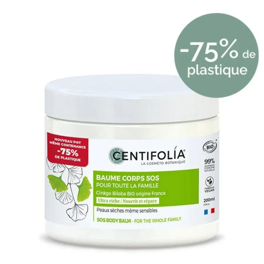 Baume Corps Hydratant SOS Pour Toute La Famille - 200 ml - Centifolia