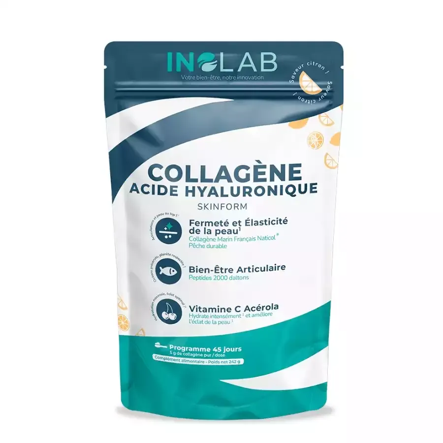 Skinform Collagène Marin + Acide Hyaluronique Inolab - 4 Saveurs au choix