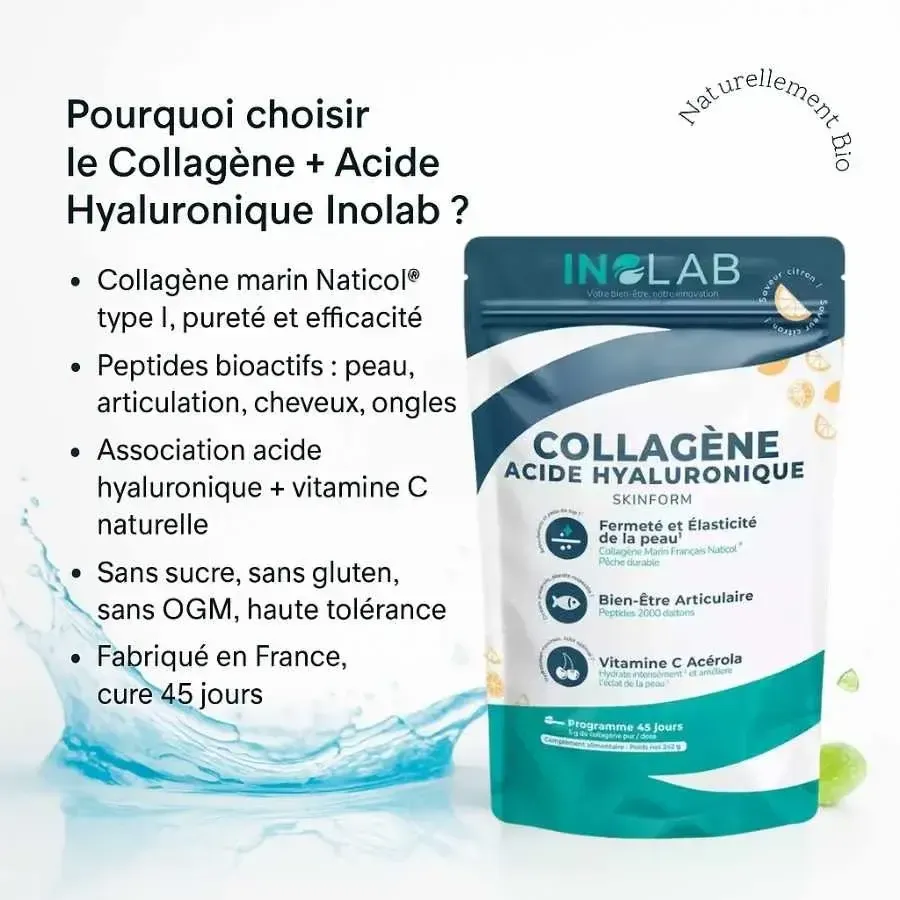 Skinform Collagène Marin + Acide Hyaluronique Inolab - 4 Saveurs au choix – Image 3