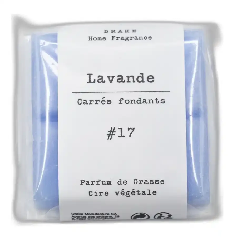 Carré Fondant Cire Parfumée - Lavande - Drake