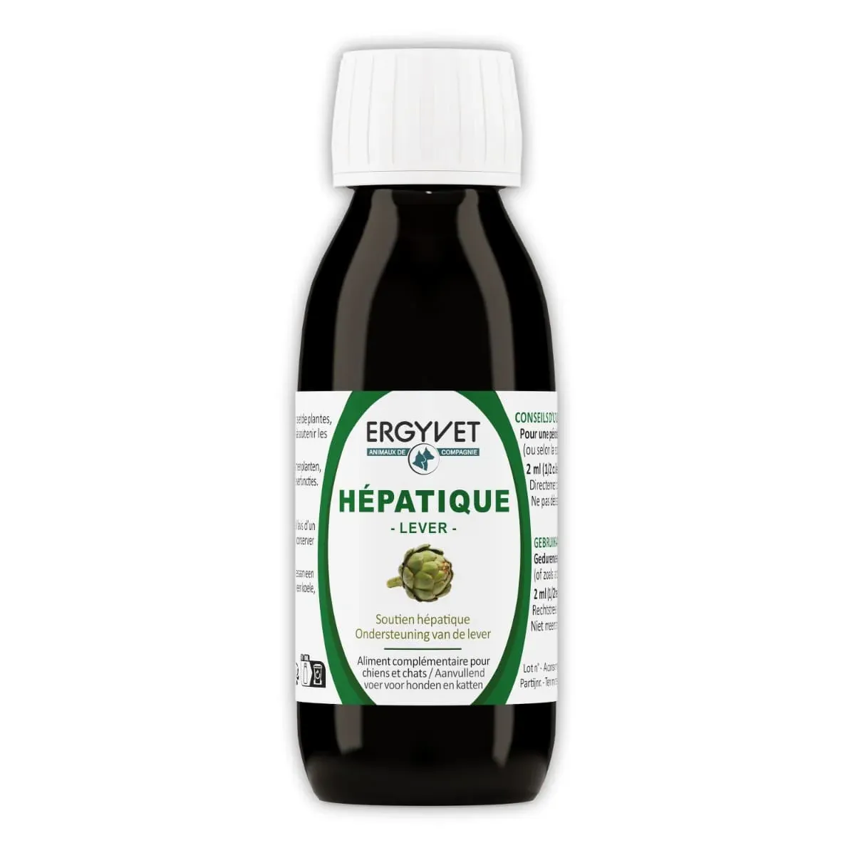 Soutien Hépatique - Chien et Chat - 100 ml - Ergyvet