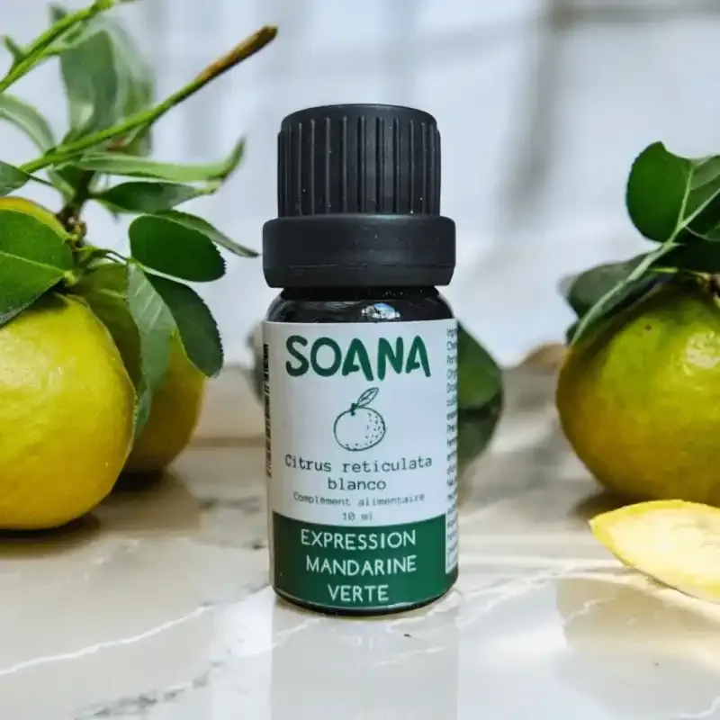 Huile essentielle de Mandarine Verte - 10 ml - Soana – Image 2