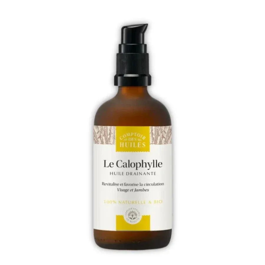 Huile végétale de Calophylle Bio - Cernes & poches - 100 ml - Comptoir des huiles