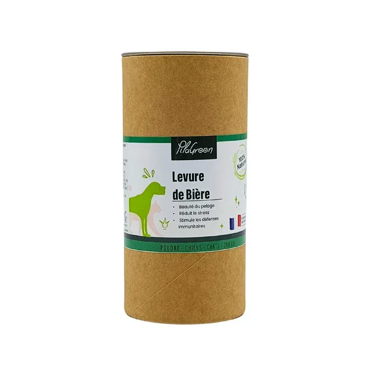 Levure de Bière - Chien & Chat - Santé du poil - 200g - Pilagreen – Image 2