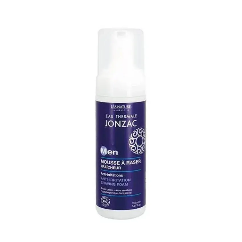 Mousse à Raser Bio 150 ml Anti-irritation – Eau Thermale Jonzac